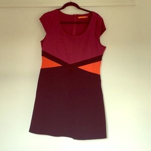 Colorblock dress